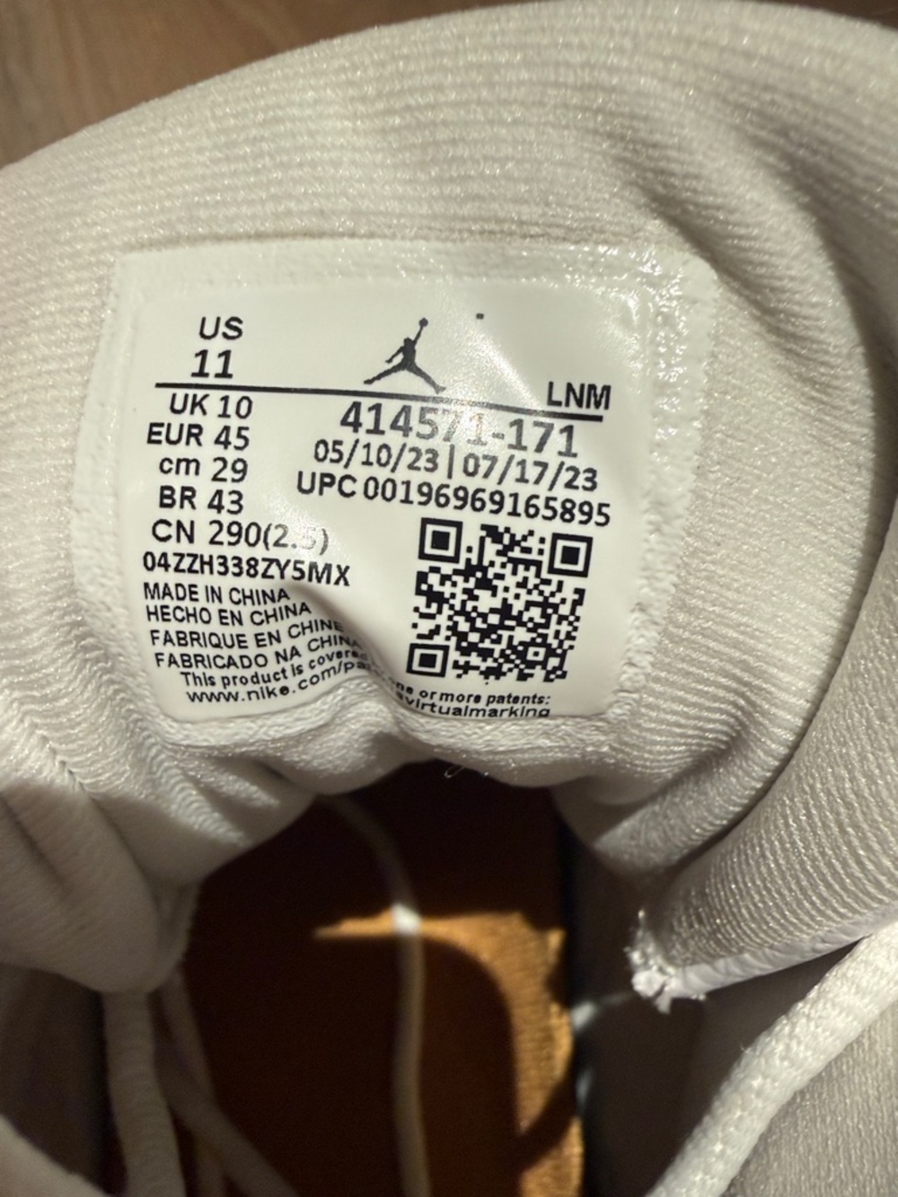 Jordan 13 Men’s Retro White/Wheat - Picture 2 of 9